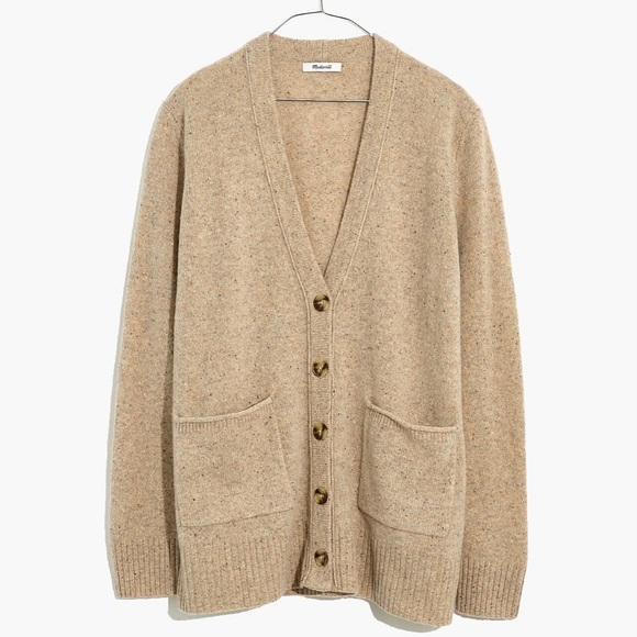 Madewell Sweaters - Madewell Merino Wool Donegal Maysfield Cardigan NWT